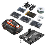 Charger l&#39;image dans la galerie, Robot tondeuse FUXTEC FX-RB224 jusqu’à 1000m² – capteur de pluie et de choc
