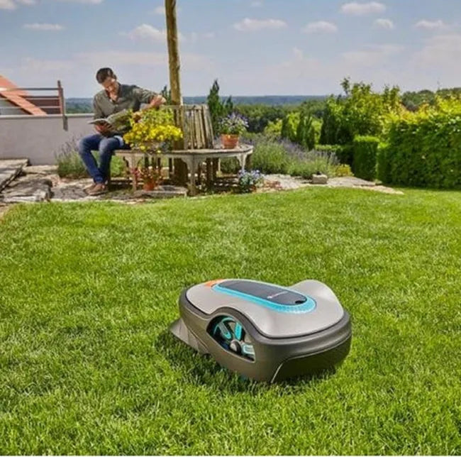 Robot tondeuse connecté GARDENA Sileno life 15101-26 Bluetooth, 750m²