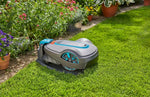 Charger l&#39;image dans la galerie, Robot tondeuse connecté GARDENA Sileno life 15101-26 Bluetooth, 750m²
