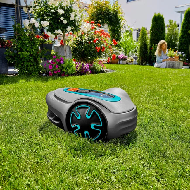Robot tondeuse connecté GARDENA Sileno Minimo 450 m²