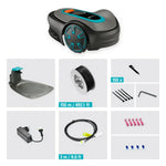 Charger l&#39;image dans la galerie, Robot tondeuse connecté GARDENA Sileno Minimo 450 m²
