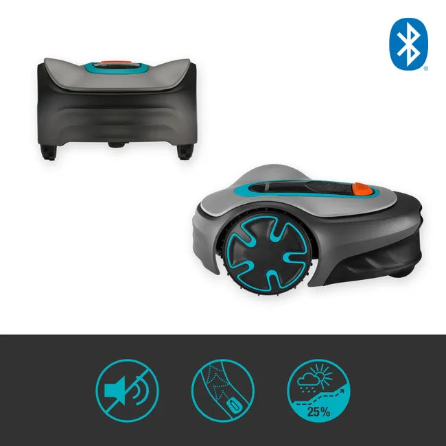 Robot tondeuse connecté GARDENA Sileno Minimo 450 m²