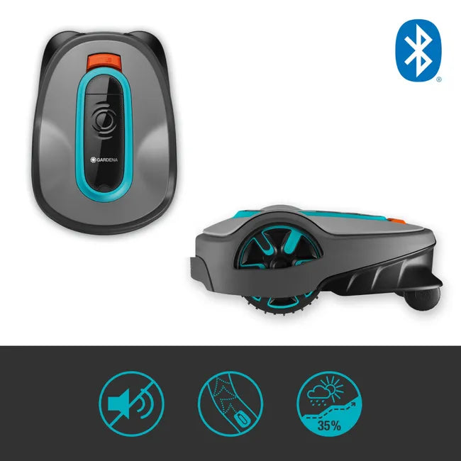 Robot tondeuse connecté GARDENA Sileno life 15101-26 Bluetooth, 750m²