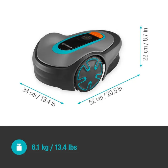 Robot tondeuse connecté GARDENA Sileno Minimo 450 m²