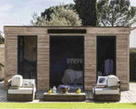 Charger l&#39;image dans la galerie, Abri de Jardin semi habitable toit plat
