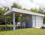 Charger l&#39;image dans la galerie, Abri de jardin Comfort Lounge - 334 x 610 x 220 cm
