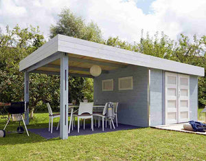 Abri de jardin Comfort Lounge - 334 x 610 x 220 cm