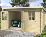 Charger l&#39;image dans la galerie, Abri de jardin SANTA FE 10m2 – 28mm

