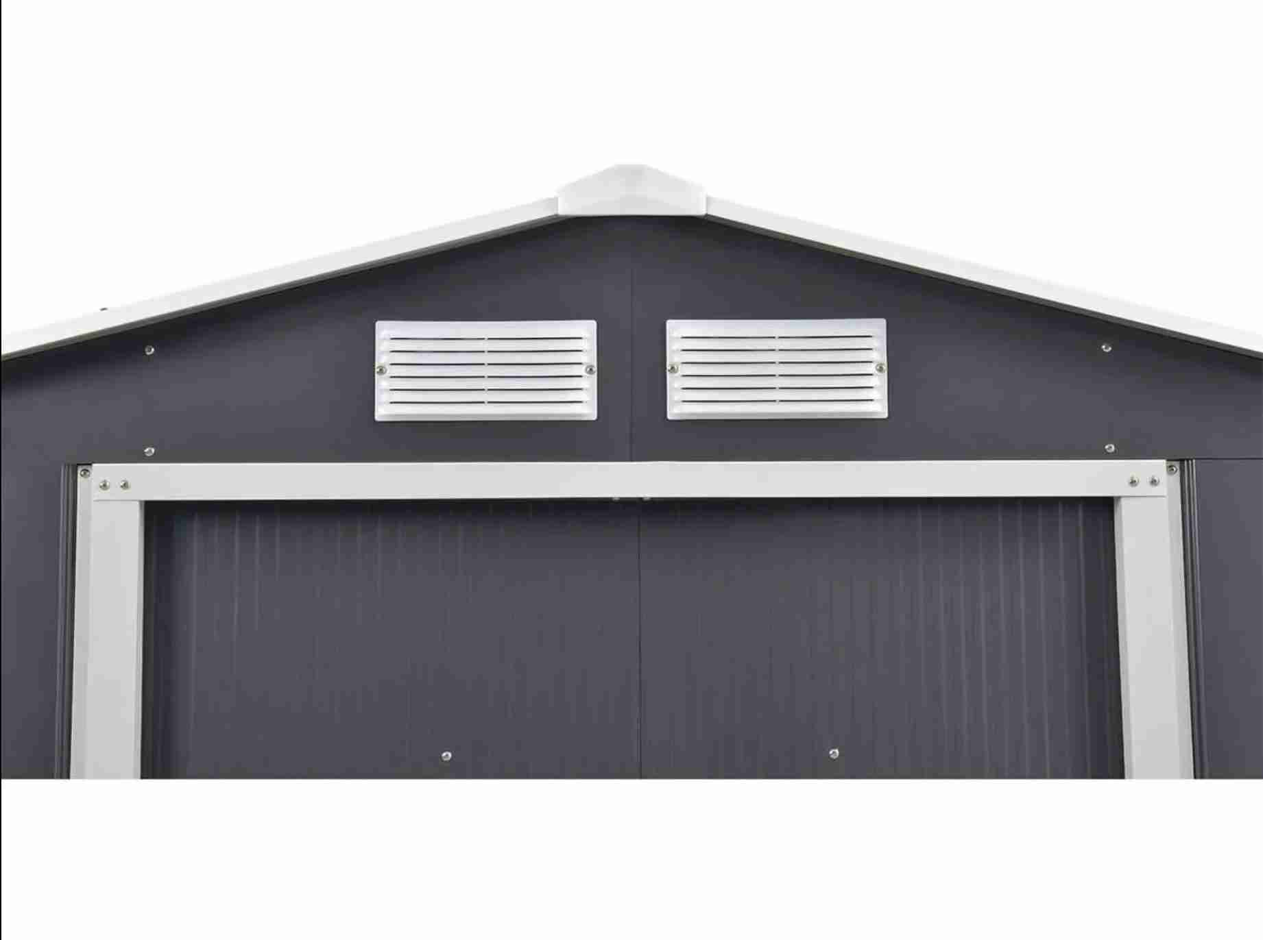 Abri de Jardin Méta Vegas  – 8.7m2 – Prix usine – DESTOCKAGE
