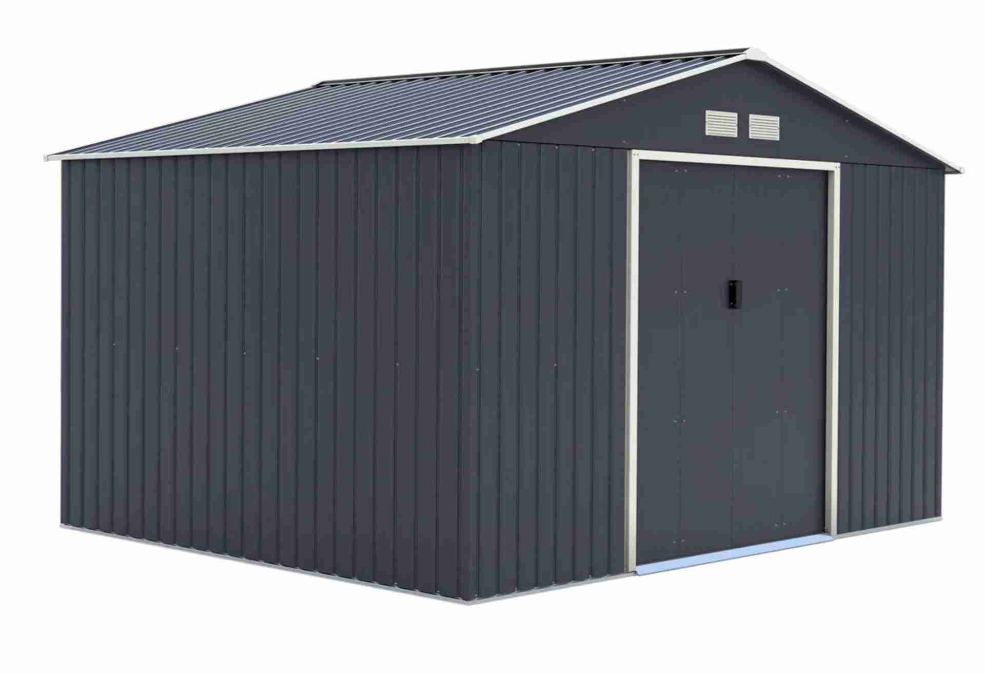 Abri de jardin métal 8.67m² – Prix d’usine