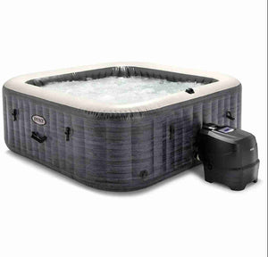 Spa Intex Pure Spa Ardoise bulles 6 places luxe